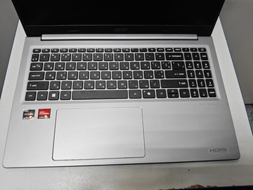 Б/в Ноутбук Acer 15/ryzen 5 7430u ddr4/16gb ddr4/hdd *відсутній/ssd 512 gb/*інтегрована 01-201041653
