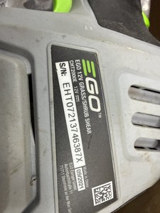 Б/в Кущоріз Ego cht2000e 1акб 12v 2.0ah + зп 01-201054287