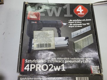 Б/в Скобопістолет пневматичний Ottensten 4pro2w1 01-201057704