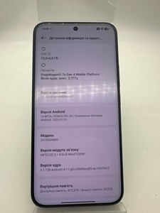 Б/в Мобільний телефон Xiaomi redmi note 15 pro+ 12/256gb 01-201137967