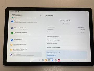 Б/у Планшет Samsung galaxy tab a9+ 4/64gb wi-fi 01-201181614
