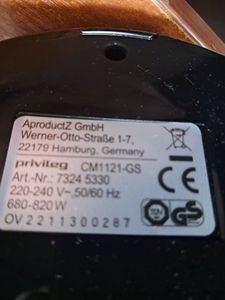 16-000255139: Privileg cm1121 gs