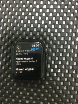 Б/в Смарт-годинник Apple watch series 6 gps aluminium case 40mm 01-200817391