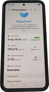 Б/в Мобільний телефон Samsung galaxy s25 12/256gb 01-200788777