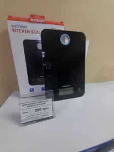 Б/у Весы кухонные электронные Ardesto sck-839b 01-200845321