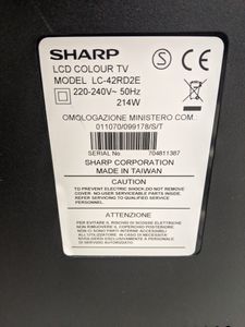 Б/в Телевізор Sharp lc-42rd2e 01-200843859