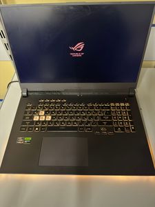 Б/в Ноутбук Asus 17/ryzen 7 6800h ddr5/16gb ddr5/hdd *відсутній/ssd 512 gb/geforce rtx3050 6gb 01-200861211