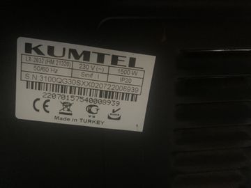 Б/в Обігрівач Kumtel lx 2832 01-200872905