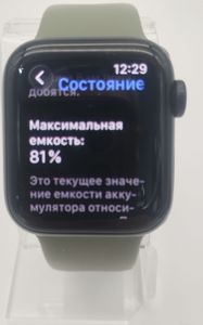 Б/в Смарт-годинник Apple watch se gps 40mm aluminum case 01-200874041