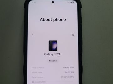 Б/у Мобільний телефон Samsung galaxy s23+ sm-s916w 8/256gb 01-200889178