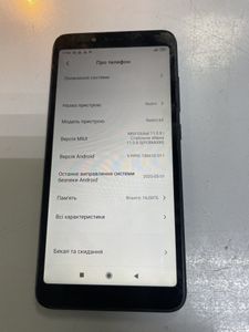 Б/в Мобільний телефон Xiaomi redmi 6a 2/16gb 01-200896189