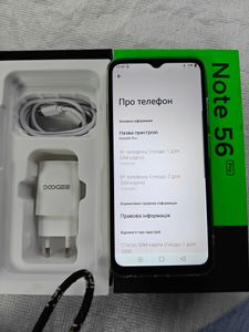 Б/в Мобільний телефон Doogee note 56 pro 4/128gb 01-200897115