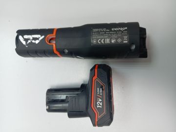 Б/в Набір інструментів Dnipro-M cd-12cx compact+ll-12 ulltra 2 акб 2ah +1акб 4 ah+зп 01-200908980