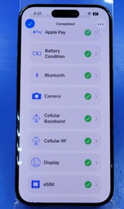 Б/в Мобільний телефон Apple iphone 15 pro 256gb 01-200910028