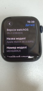 Б/в Смарт-годинник Apple watch se 3 gps 44mm alu. case 01-200914754