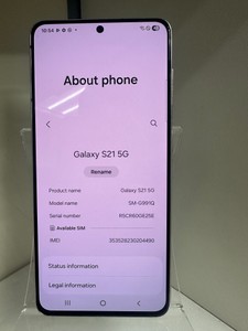 Б/в Мобільний телефон Samsung galaxy s21 5g sm-g991q 8/256gb 01-200972749