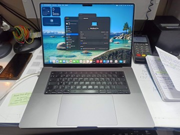 Б/в Ноутбук Apple 16,2/a2485/ m1 pro 10-cpu/ 16-gpu/ ram32gb/ ssd512gb/ retina xdr, truetone 01-200975661