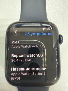 Б/в Смарт-годинник Apple watch series 8 gps 45mm aluminum case 01-200973667