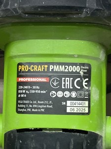 Б/в Дриль-міксер Procraft pmm-2000 01-200986367