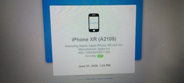 Б/в Мобільний телефон Apple iphone xr 64gb 01-201007397