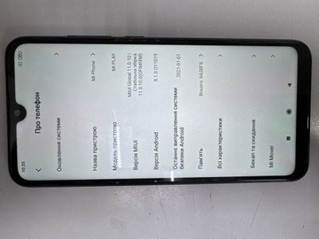 Б/у Мобільний телефон Xiaomi mi play 4/64gb 01-201013876