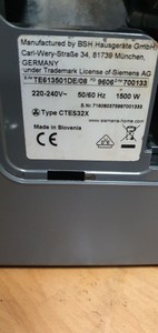 Б/в Кавоварка Siemens eq.6 plus s300 te653m11rw 01-200882550