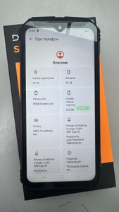 Б/в Мобільний телефон Doogee s118 12/512gb 01-201017057