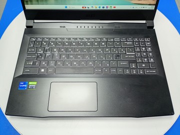 Б/в Ноутбук Msi 15/core i7-11800h ddr4/16gb ddr4/ssd 1000 gb/geforce rtx3060 6gb 01-201021321