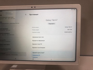 Б/у Планшет Samsung galaxy tab a7 sm-t500 3/32gb 01-201007482