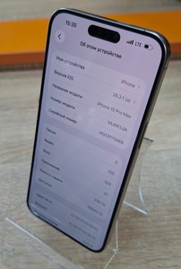 Б/у Мобільний телефон Apple iphone 15 pro max 256gb 01-201031682