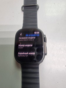 Б/в Смарт-годинник Apple watch ultra 3 gps + cellular 49mm tit. case 01-201045255