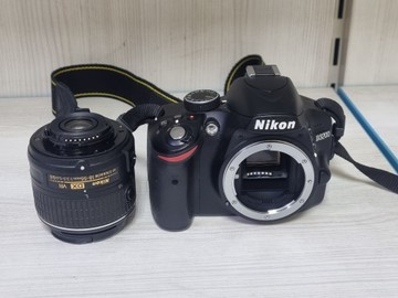 Б/в Фотоапарат Nikon d3200 + nikon dx vr af-s nikkor 18-55mm 1:3.5-5.6g 01-201131123
