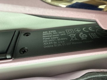 Б/в Плойка Adler ad 2329 01-201159419