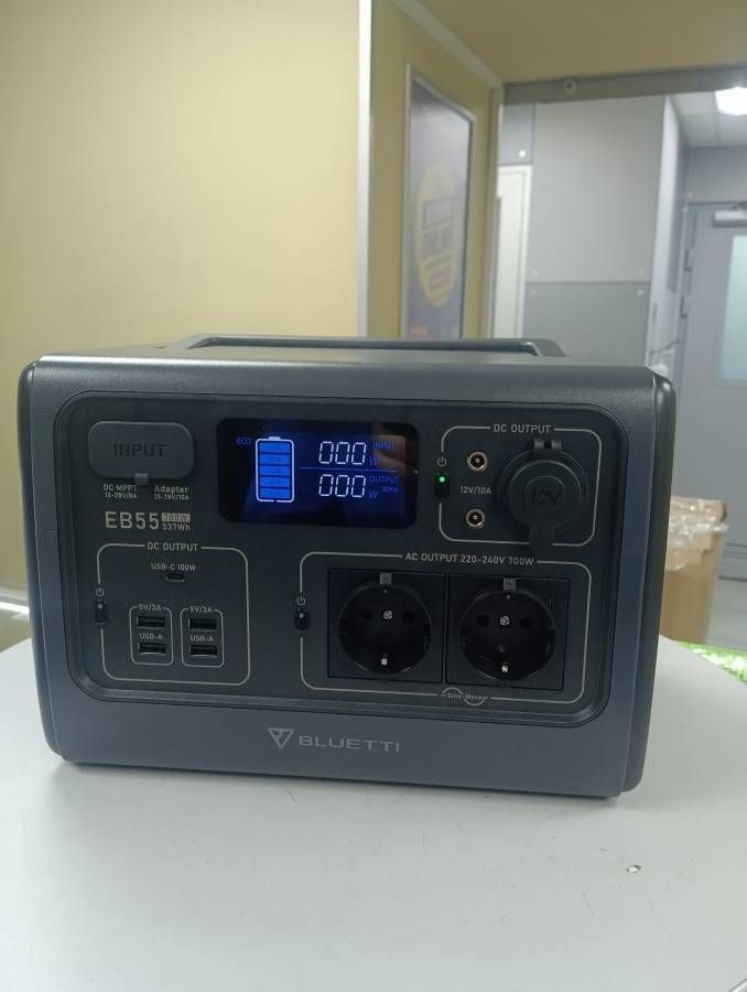eb55 portable power station 700w 537wh