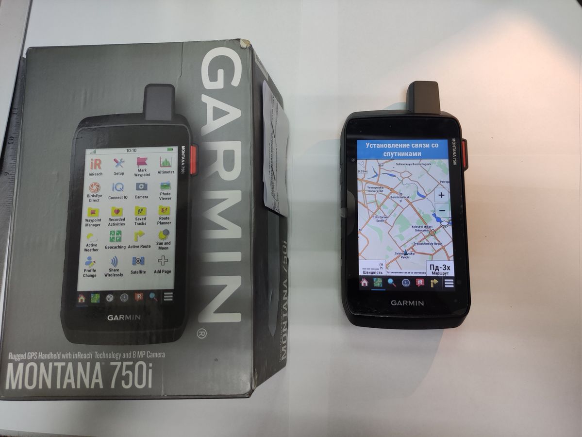 Garmin montana 750i