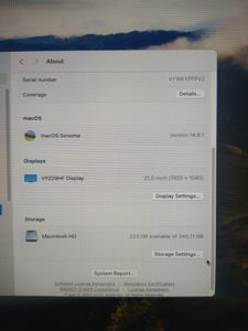 01-200781427: Apple mac mini a2686 mmfj3 m2/8core/ram16gb/ssd256gb