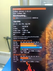 Б/в Ноутбук Asus 15/ryzen 9 5900hx ddr4/16gb ddr4/hdd *відсутній/ssd 512 gb/geforce rtx3060 6gb 01-200808035