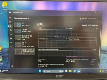Б/в Ноутбук Acer 14/pentium n6000 ddr4/8gb ddr4/hdd *відсутній/ssd 512 gb/*інтегрована 01-200789264