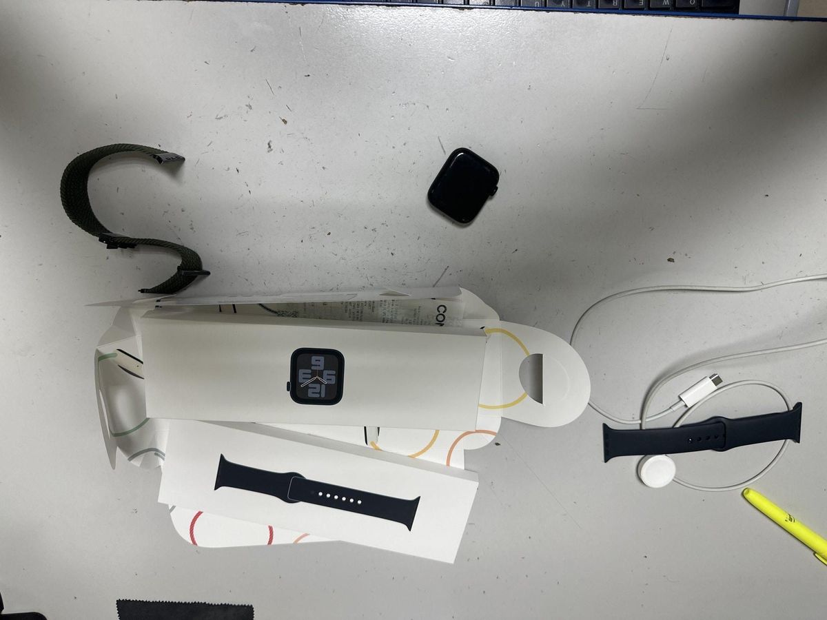 watch se 2 gps 44mm aluminium case