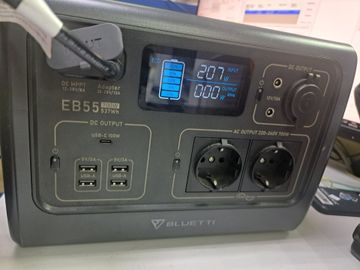 Б/у Зарядная станция Bluetti eb55 portable power station 537wh 01-200841750