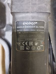 Б/в Кутова шліфмашина Dnipro-M gl-125s 01-200850576