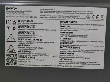 Б/в Мікрохвильова піч Gorenje mo20e1s 01-200887260
