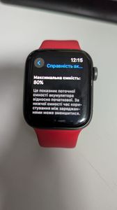 Б/в Смарт-годинник Apple watch se gps 44mm aluminum case 01-200891855