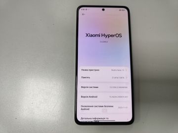 Б/в Мобільний телефон Xiaomi redmi note 13 4g 6/128gb 01-200910249