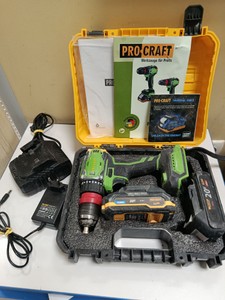 Б/у Шуруповерт Procraft pa-18 pro dfr 01-200923212