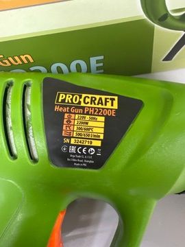 Б/в Фен будівельний Procraft ph-2200e 01-200922563