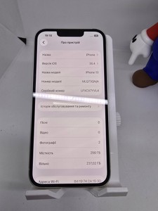 Б/в Мобільний телефон Apple iphone 13 256gb 01-200864289