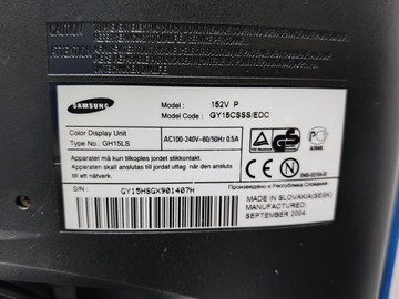 Б/в Монітор Samsung 152v p 01-200948969