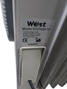 Б/в Обігрівач West eho 0901f 01-200917105