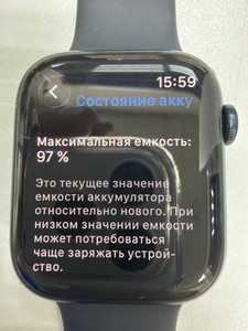 Б/в Смарт-годинник Apple watch series 8 gps 45mm aluminum case 01-200973667